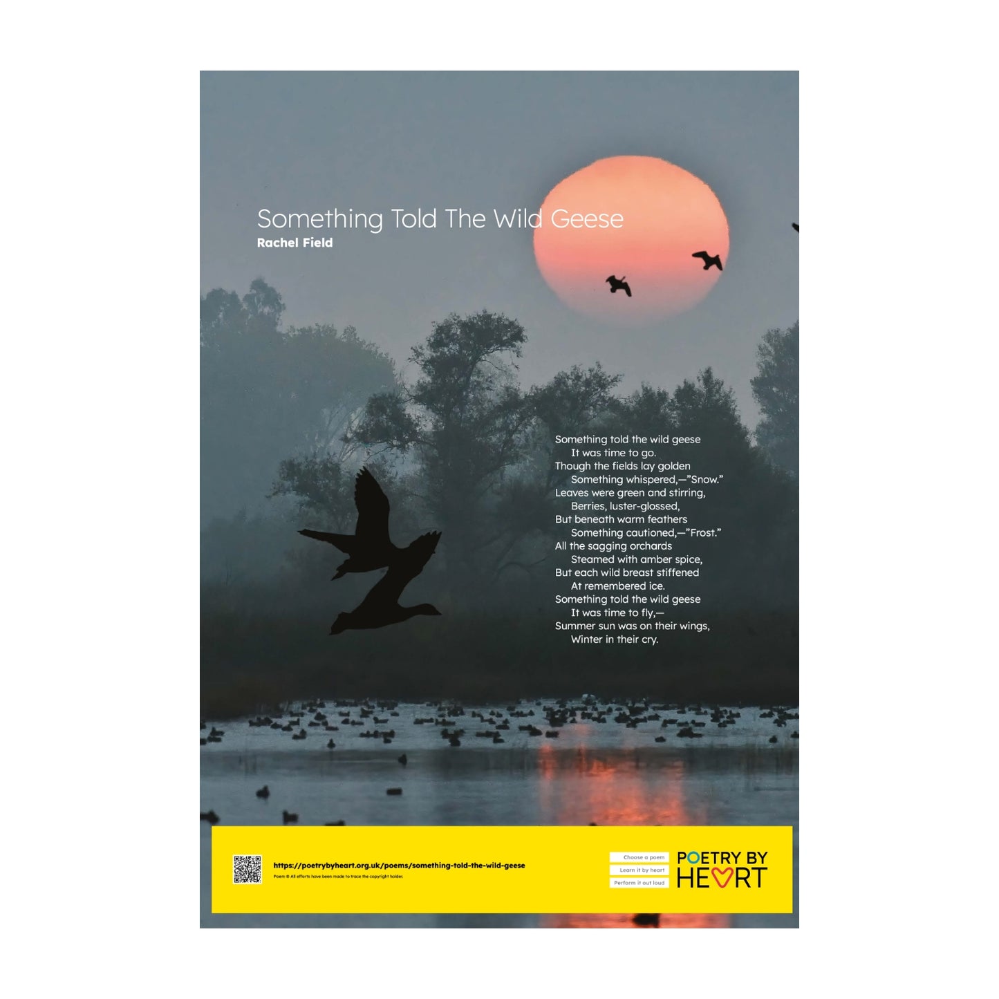 Set of twelve A2 poem posters. - 2025 edition