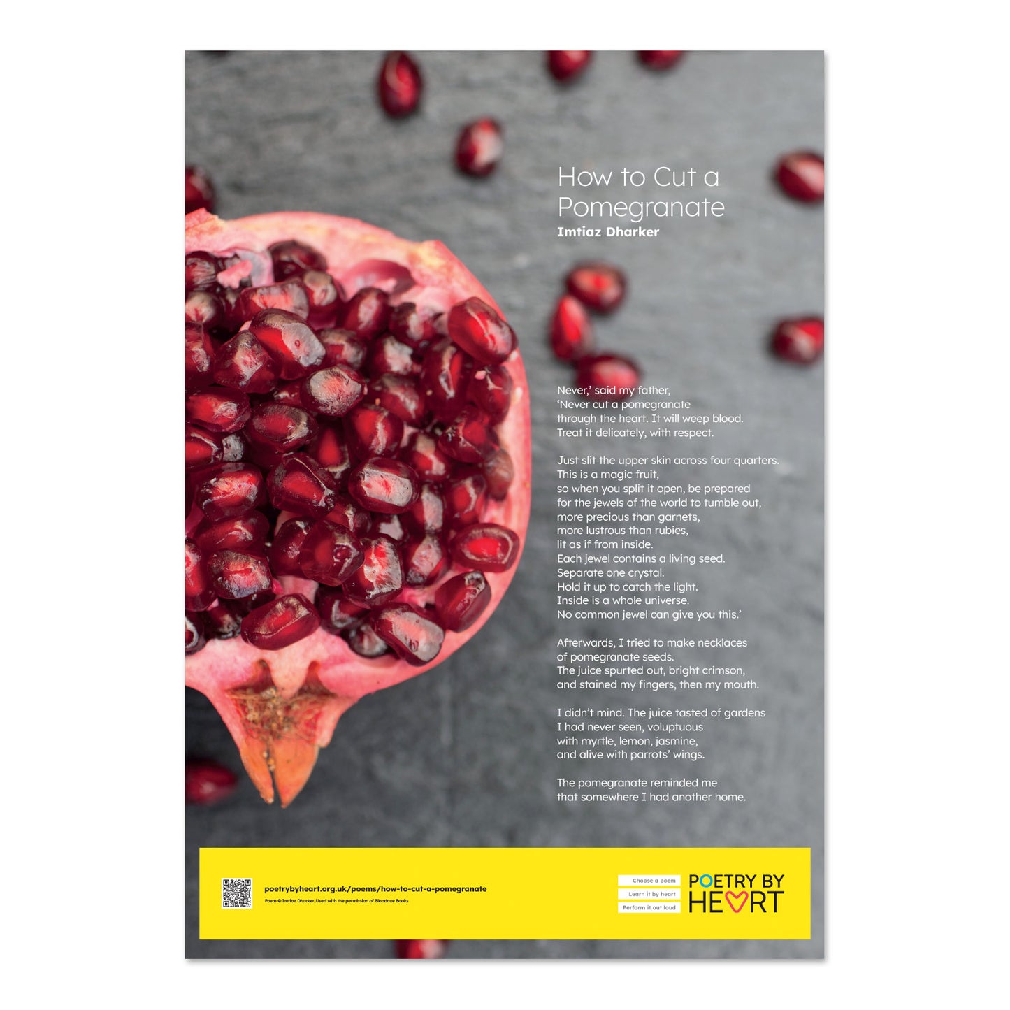SPECIAL OFFER Set of twelve A2 poem posters - 2024 edition