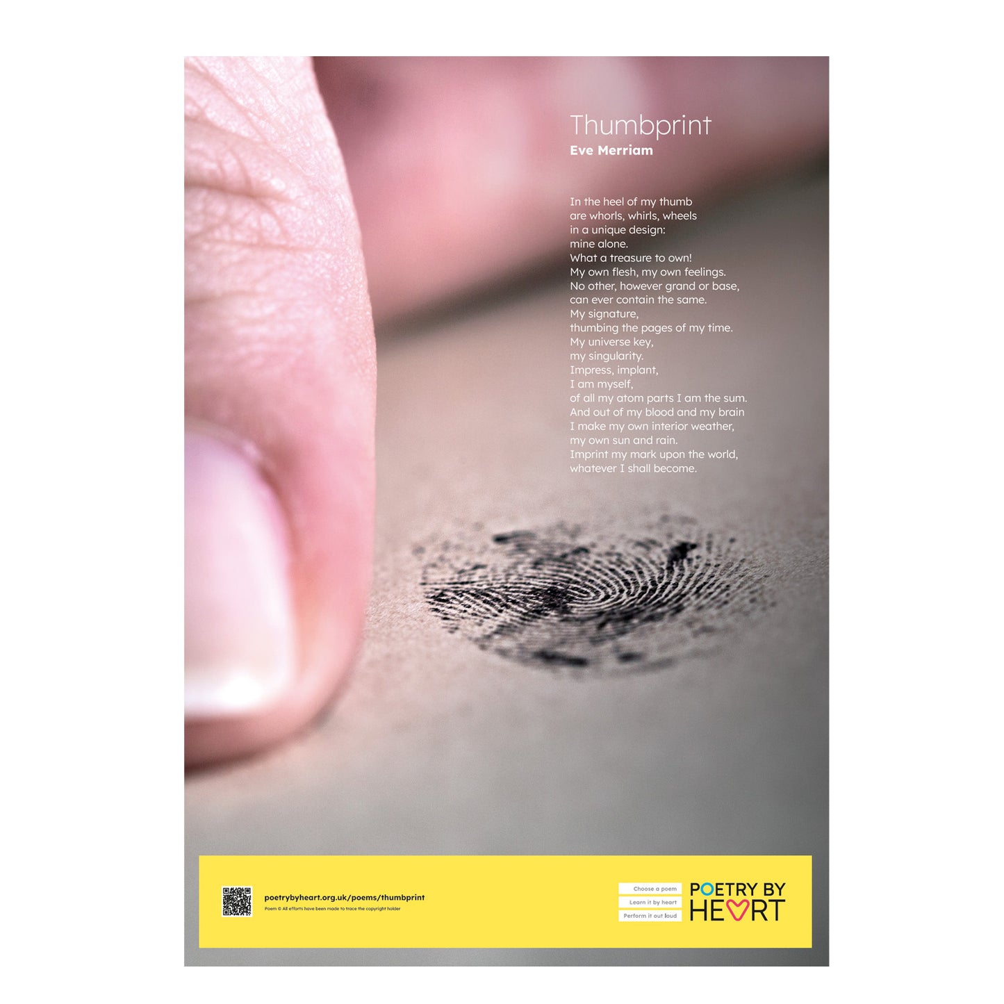 SPECIAL OFFER Set of twelve A2 poem posters - 2024 edition
