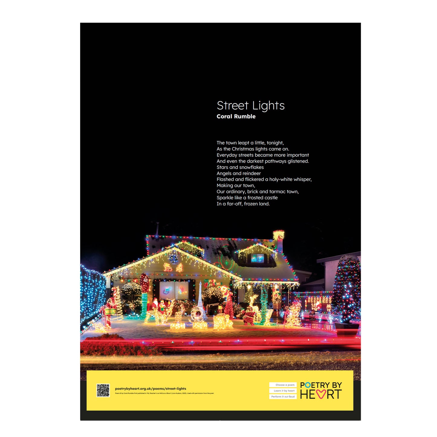SPECIAL OFFER Set of twelve A2 poem posters - 2024 edition