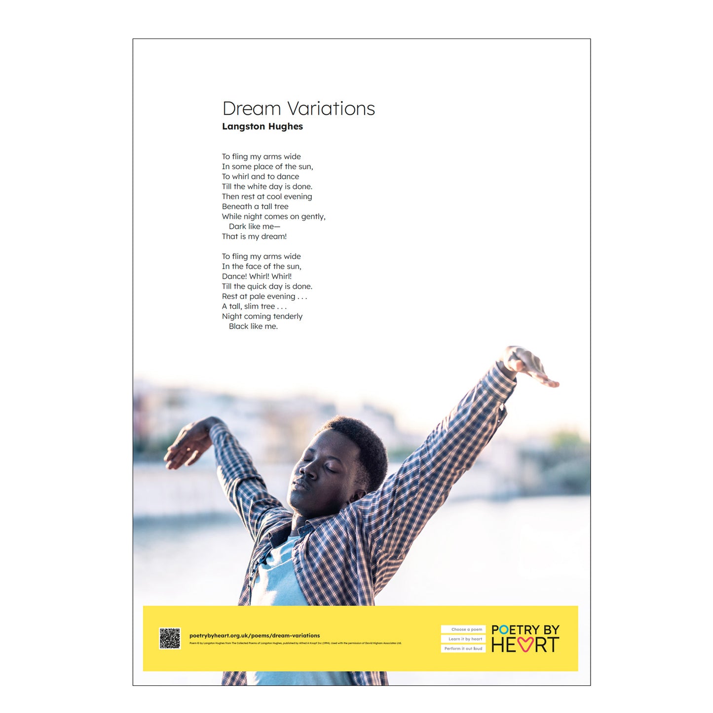 SPECIAL OFFER Set of twelve A2 poem posters - 2024 edition