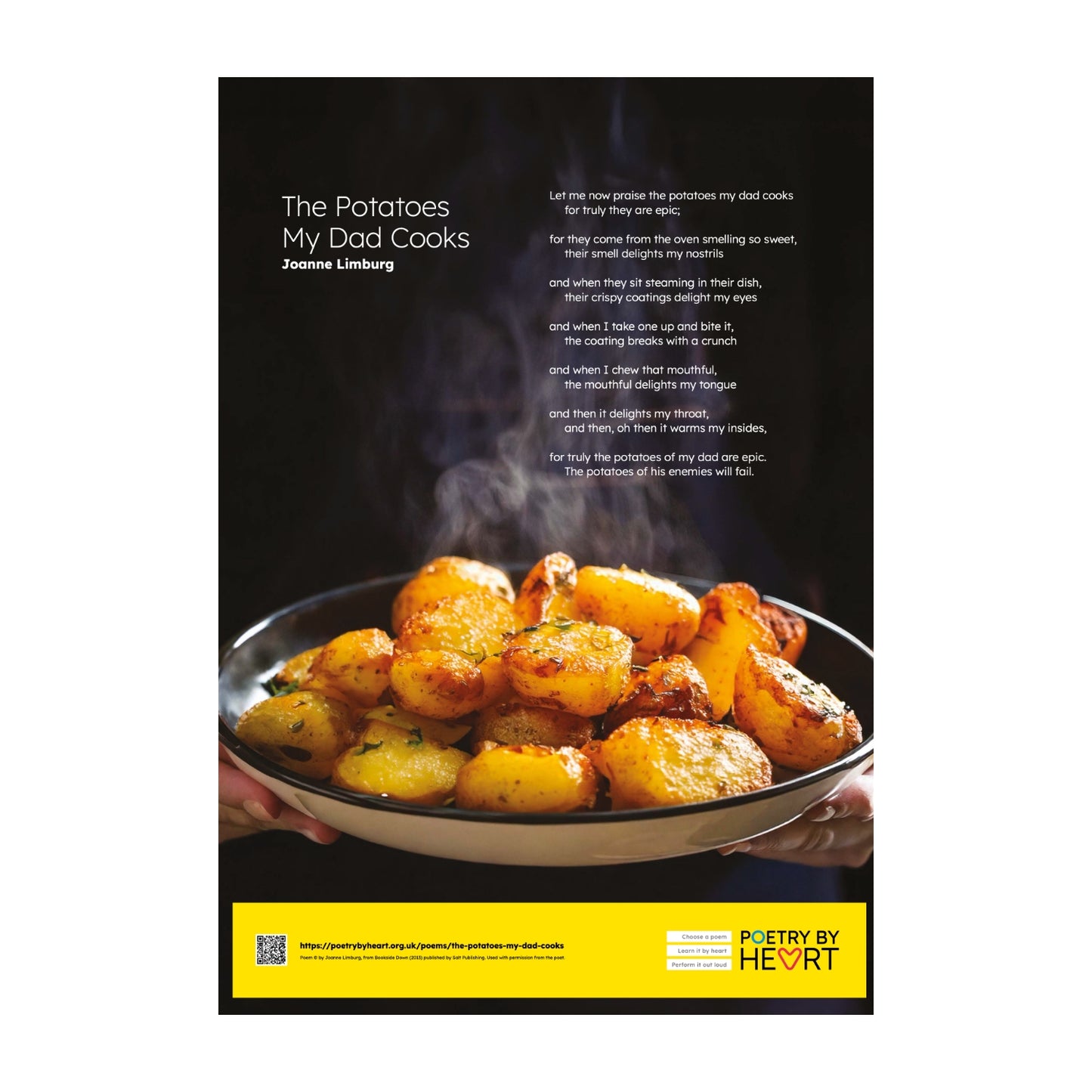 Set of twelve A2 poem posters. - 2025 edition