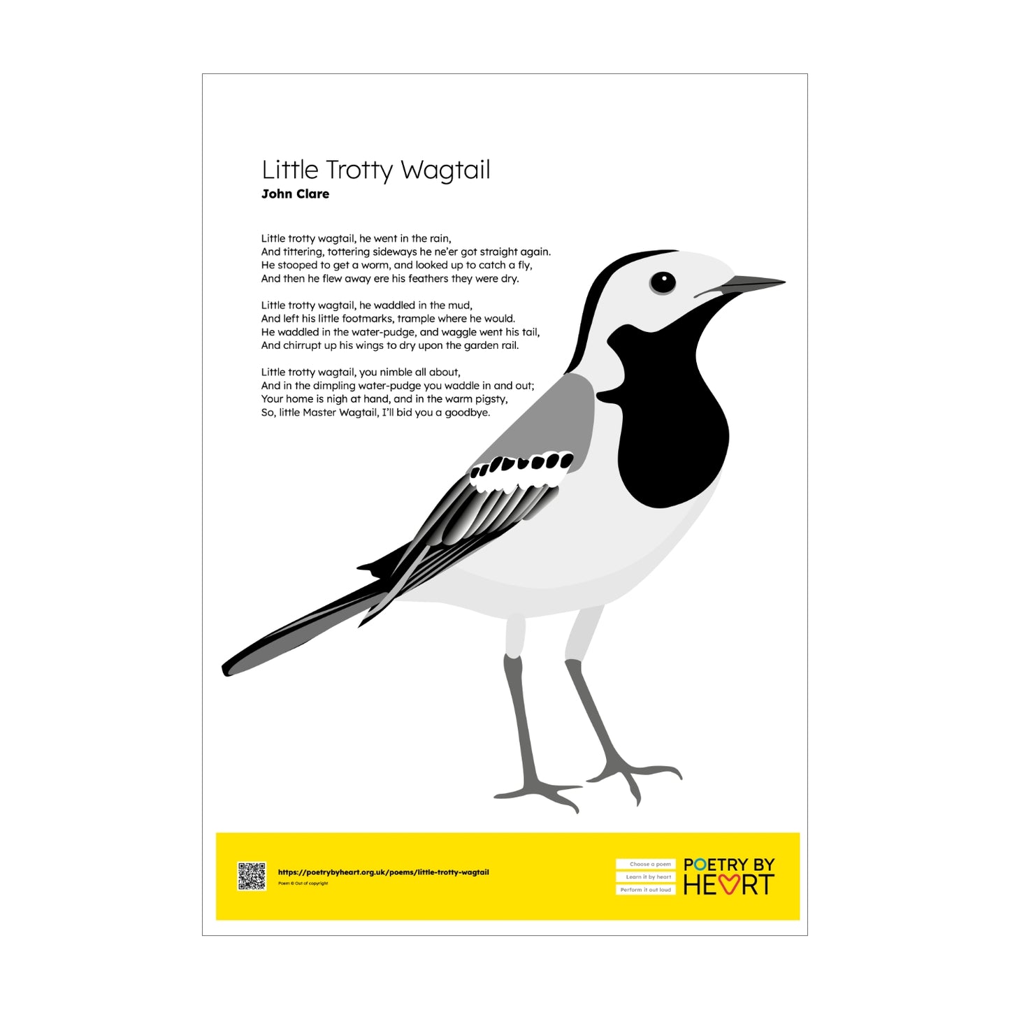 Set of twelve A2 poem posters. - 2025 edition