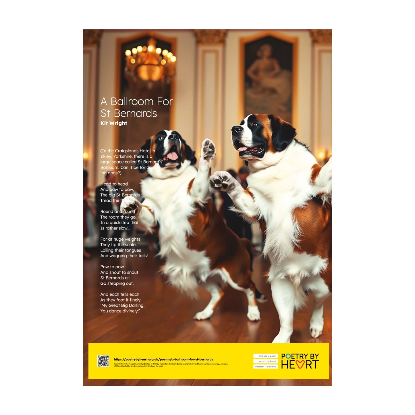 Set of twelve A2 poem posters. - 2025 edition