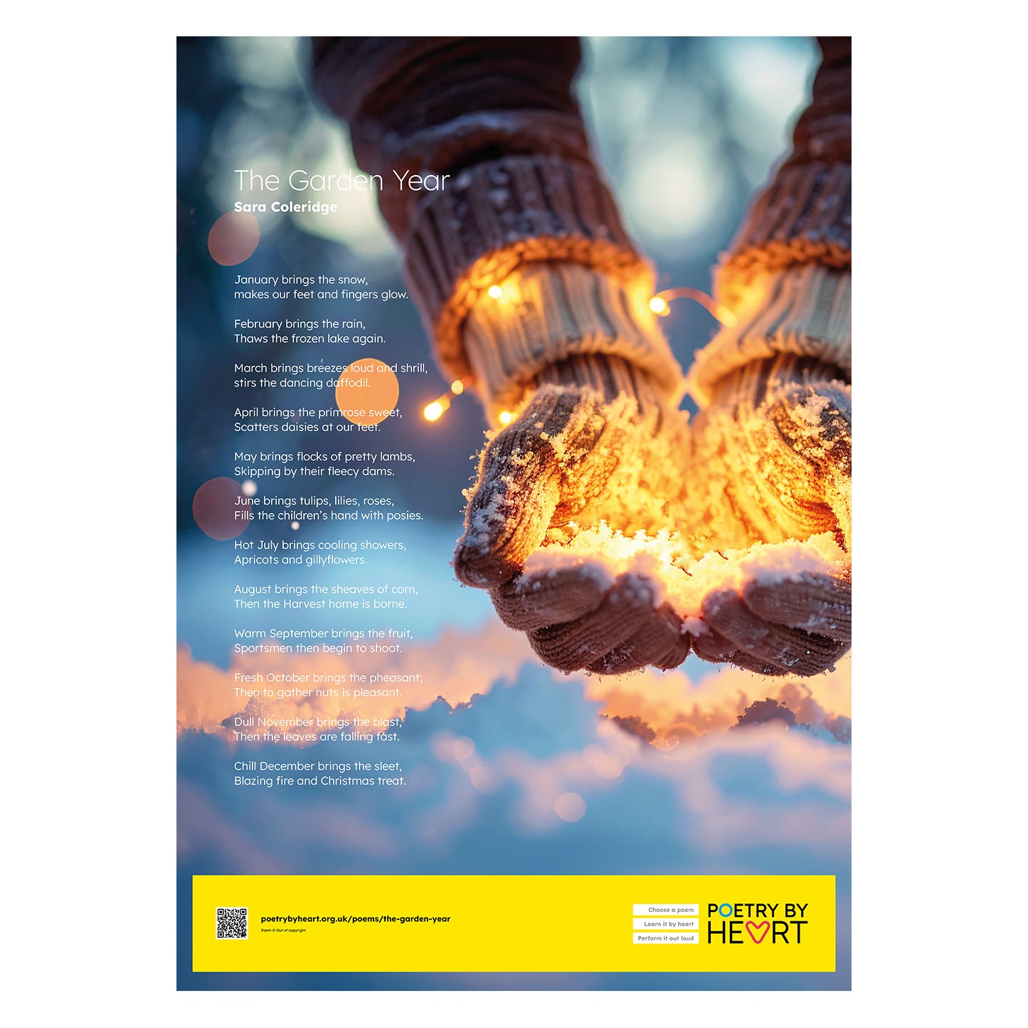 PRIMARY Set of twelve A2 poem posters - 2026 edition