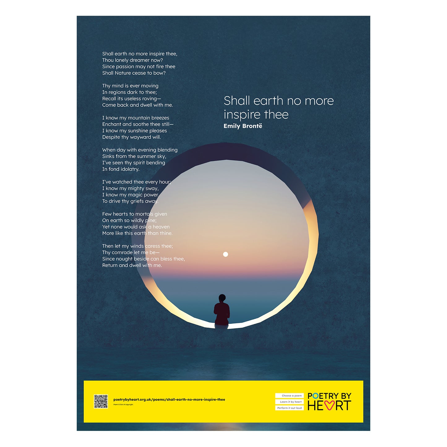 SECONDARY Set of twelve A2 poem posters. - 2026 edition