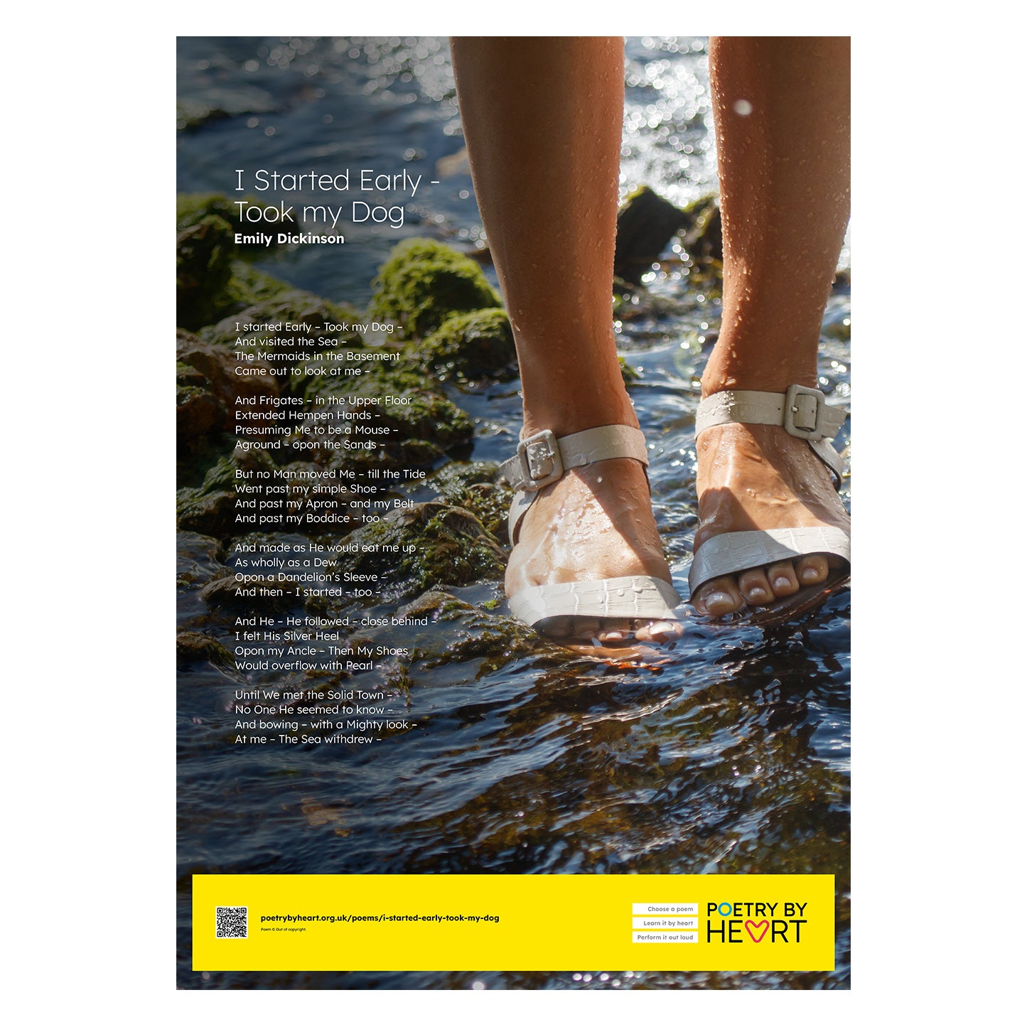 SECONDARY Set of twelve A2 poem posters. - 2026 edition