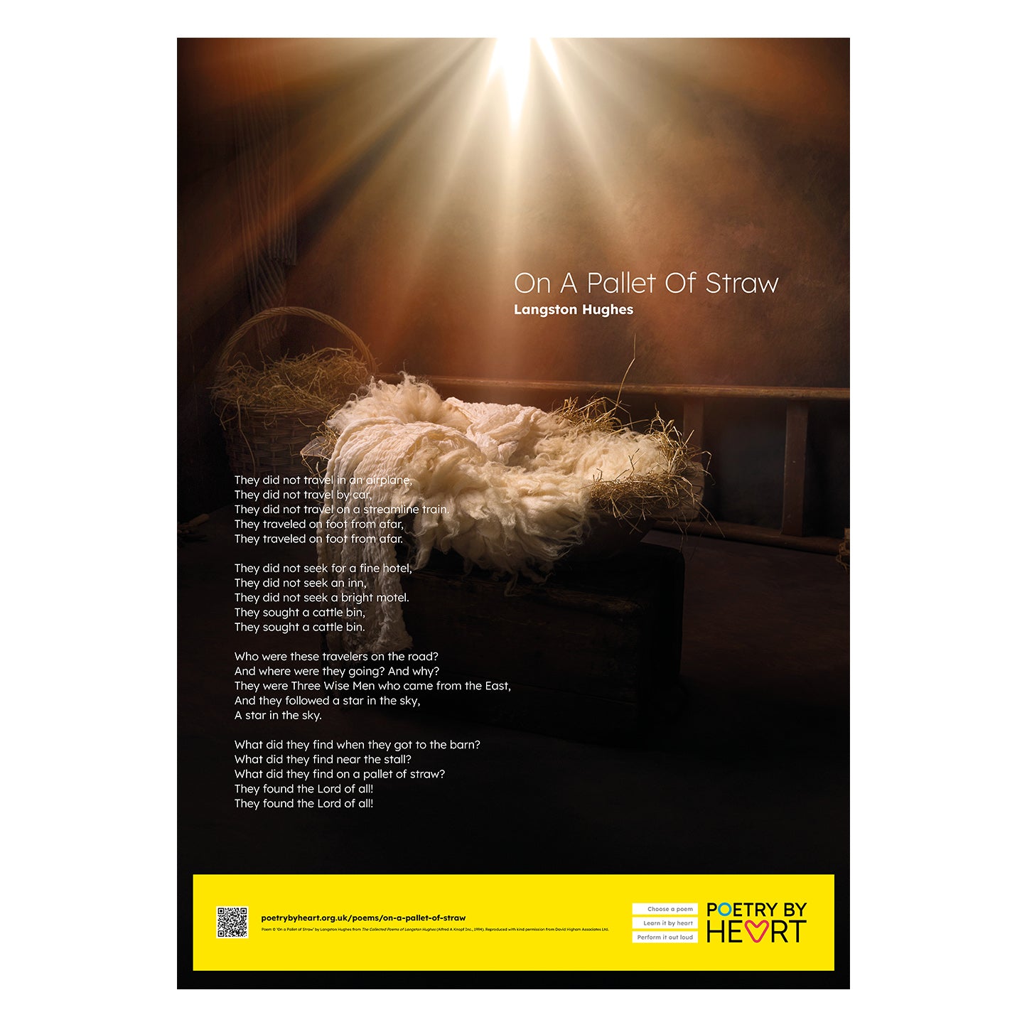 SECONDARY Set of twelve A2 poem posters. - 2026 edition